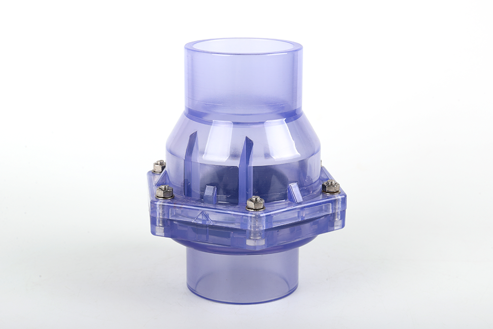 深泽透明翻板式止回阀